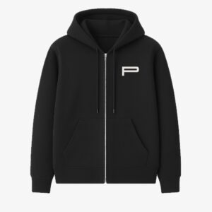 P Monogram // Minimal Edition Zip Hoodie