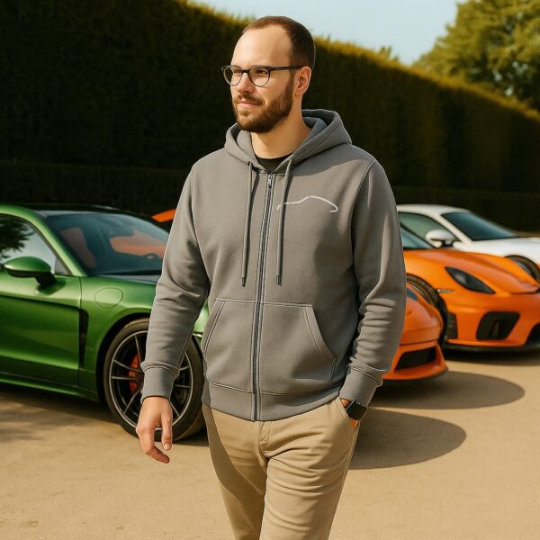 911 Silhouette // Iconic Edition Zip Hoodie - Image 3